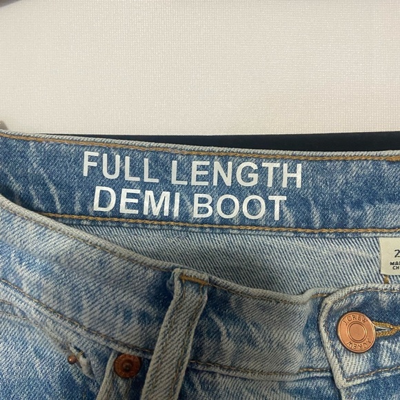 J. Crew full length demi boot cut jeans - Picture 9 of 9